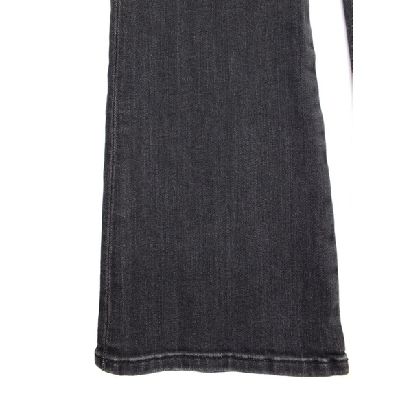 Hudson High-Rise Vintage Wash Lace-Up Flare Crop Boot 25 - Picture 6 of 10